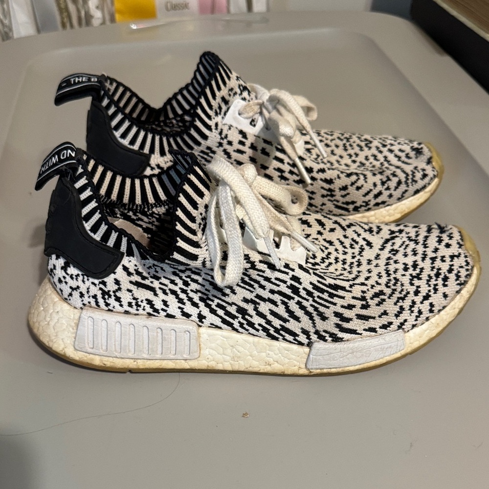 Black and White adidas NMD